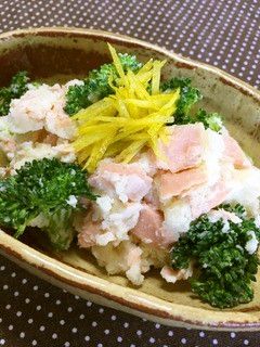 ゆず風味 ~秋鮭のポテトサラダ~-レシピのメイン写真