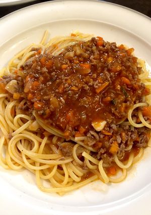 シンプルビューティ♡ミートソースパスタ-レシピのメイン写真