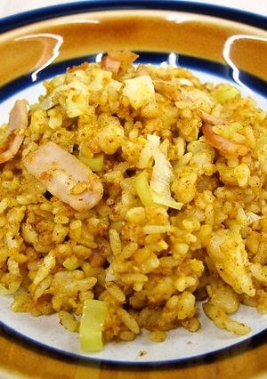 カレーチャーハン-レシピのメイン写真