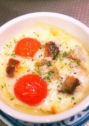 スモークベーコンのココットカマン-レシピのメイン写真