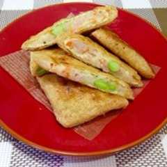 รูปของ めっちゃ簡単‼︎お揚げでポテトサンド☆