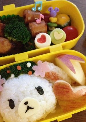 キャラ弁♡シュガーバニーズごはん-レシピのメイン写真