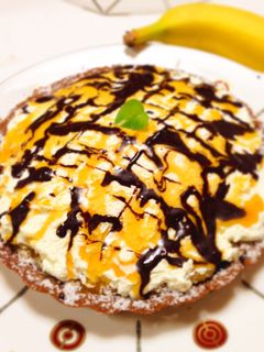 キャラメルバナナタルト-レシピのメイン写真