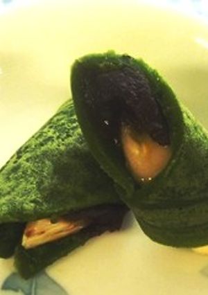 白玉粉de和風クレープ★抹茶味-レシピのメイン写真