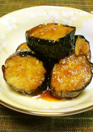 ジューシー揚げナスの焼肉タレ和え-レシピのメイン写真