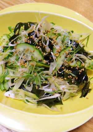 分葱と金ごまの韓国風サラダ-レシピのメイン写真