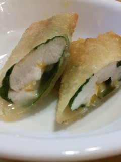 鶏チーズ春巻-レシピのメイン写真