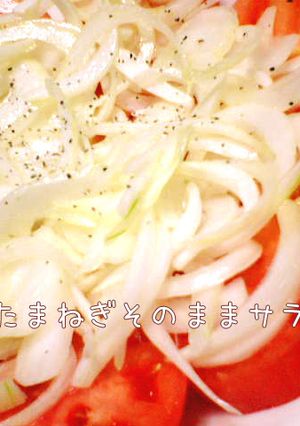 新たまねぎそのままサラダ-レシピのメイン写真