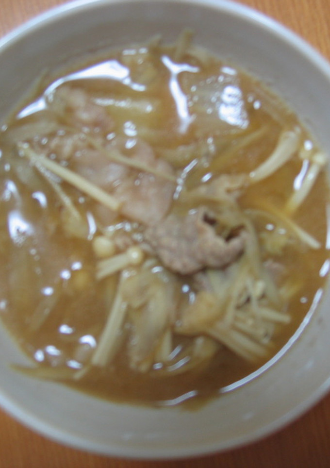 ごぼうたっぷり味噌汁-レシピのメイン写真