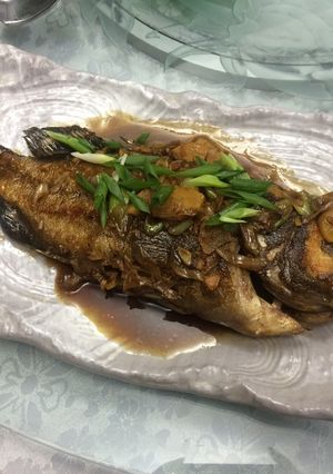 中華風 焼き魚 紅焼姜葱魚-レシピのメイン写真