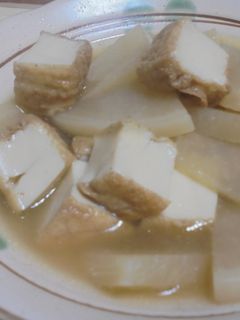 かぶと厚揚げの煮物-レシピのメイン写真