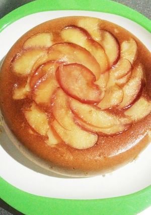 炊飯器で簡単リンゴケーキ-レシピのメイン写真