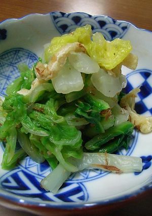 白菜のおひたし-レシピのメイン写真