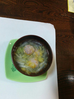 豚挽き肉団子と春雨白菜のスープ-レシピのメイン写真