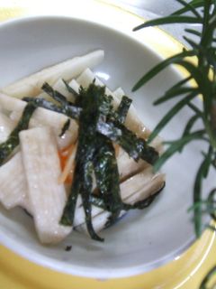 長いもとキムチのヘルシーサラダ♪-レシピのメイン写真