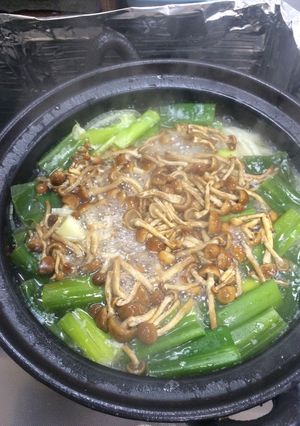 ネギと鶏胸肉の塩麹鍋 -レシピのメイン写真