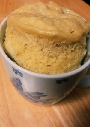 ココナッツオイルでマグカップケーキ-レシピのメイン写真