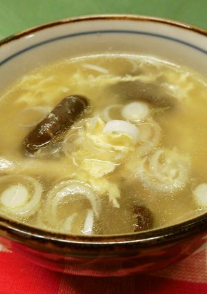 創味シャンタンで!ひらたけのスープ♪-レシピのメイン写真