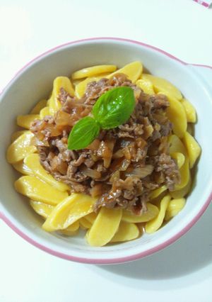 簡単オシャレなカボチャのニョッキ-レシピのメイン写真