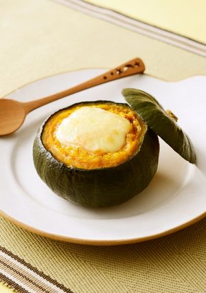 離乳食✿ベイクド・パンプキン-レシピのメイン写真