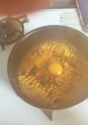 創味シャンタンを使ったピリ辛ラーメン-レシピのメイン写真
