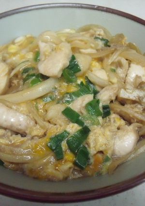 黄金比で簡単・親子丼の作り方 1人前-レシピのメイン写真