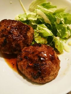 もやしてりやきハンバーグ-レシピのメイン写真