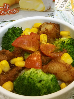 カレー風味のから揚げココットカマン♬-レシピのメイン写真