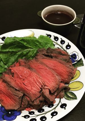 ルクルーゼで♪簡単ローストビーフ！-レシピのメイン写真