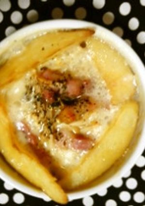 えのベーコンの和風ココットカマン♪-レシピのメイン写真