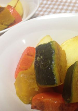 我が家の彩り焼き野菜サラダ-レシピのメイン写真