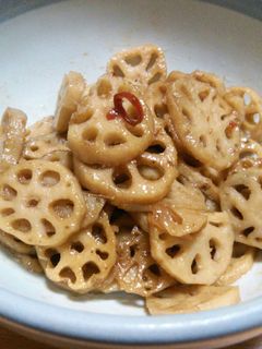 蓮根きんぴら-レシピのメイン写真