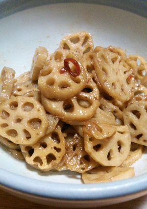 蓮根きんぴら-レシピのメイン写真