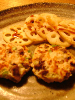 砂肝ハンバーグ (カレー風味)-レシピのメイン写真