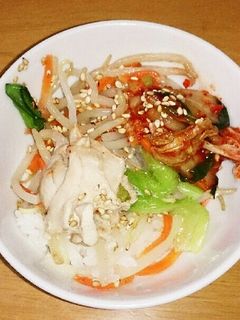 ナムル丼-レシピのメイン写真