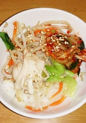 ナムル丼-レシピのメイン写真