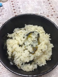 簡単ワカメご飯-レシピのメイン写真