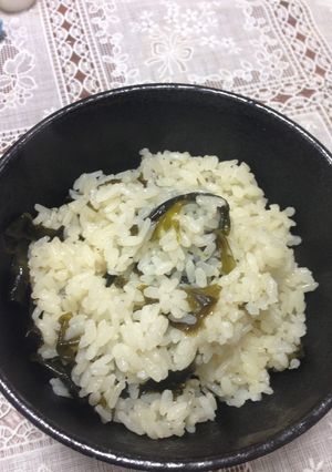 簡単ワカメご飯-レシピのメイン写真