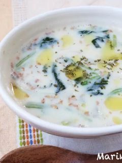 あったまる〜!豆乳スープ-レシピのメイン写真