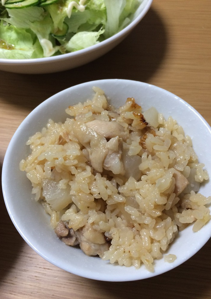 簡単！鶏肉と大根のほろほろ炊き込みご飯♡-レシピのメイン写真