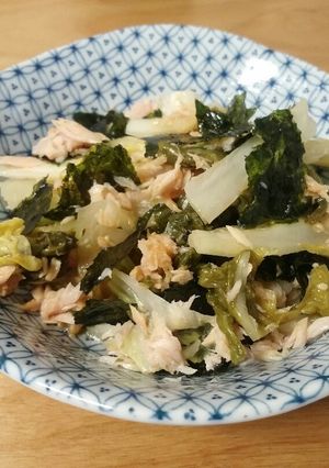 白菜漬物のツナ和え-レシピのメイン写真