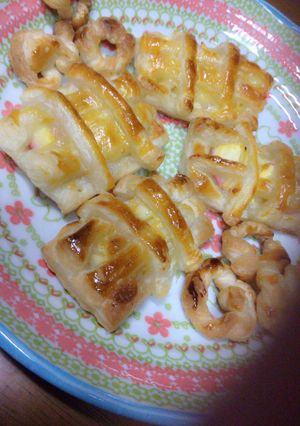 りんごとチーズの簡単サクッとパイ-レシピのメイン写真