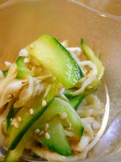 切干大根の酢の物-レシピのメイン写真