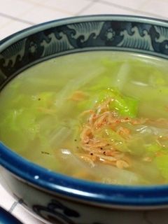 白菜と干しエビのスープ-レシピのメイン写真