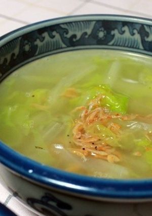 白菜と干しエビのスープ-レシピのメイン写真
