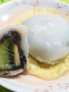 柔らかもっちり甘酸っぱいキゥイ大福-レシピのメイン写真