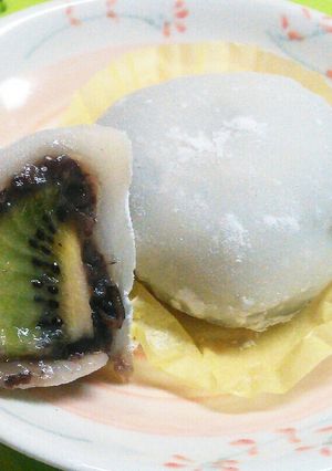 柔らかもっちり甘酸っぱいキゥイ大福-レシピのメイン写真