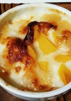 柿のカマンベール焼き(ココットカマン)-レシピのメイン写真