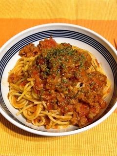 大豆のお肉でミートソース-レシピのメイン写真