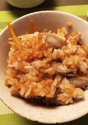 お焦げが多めの炊き込みご飯-レシピのメイン写真